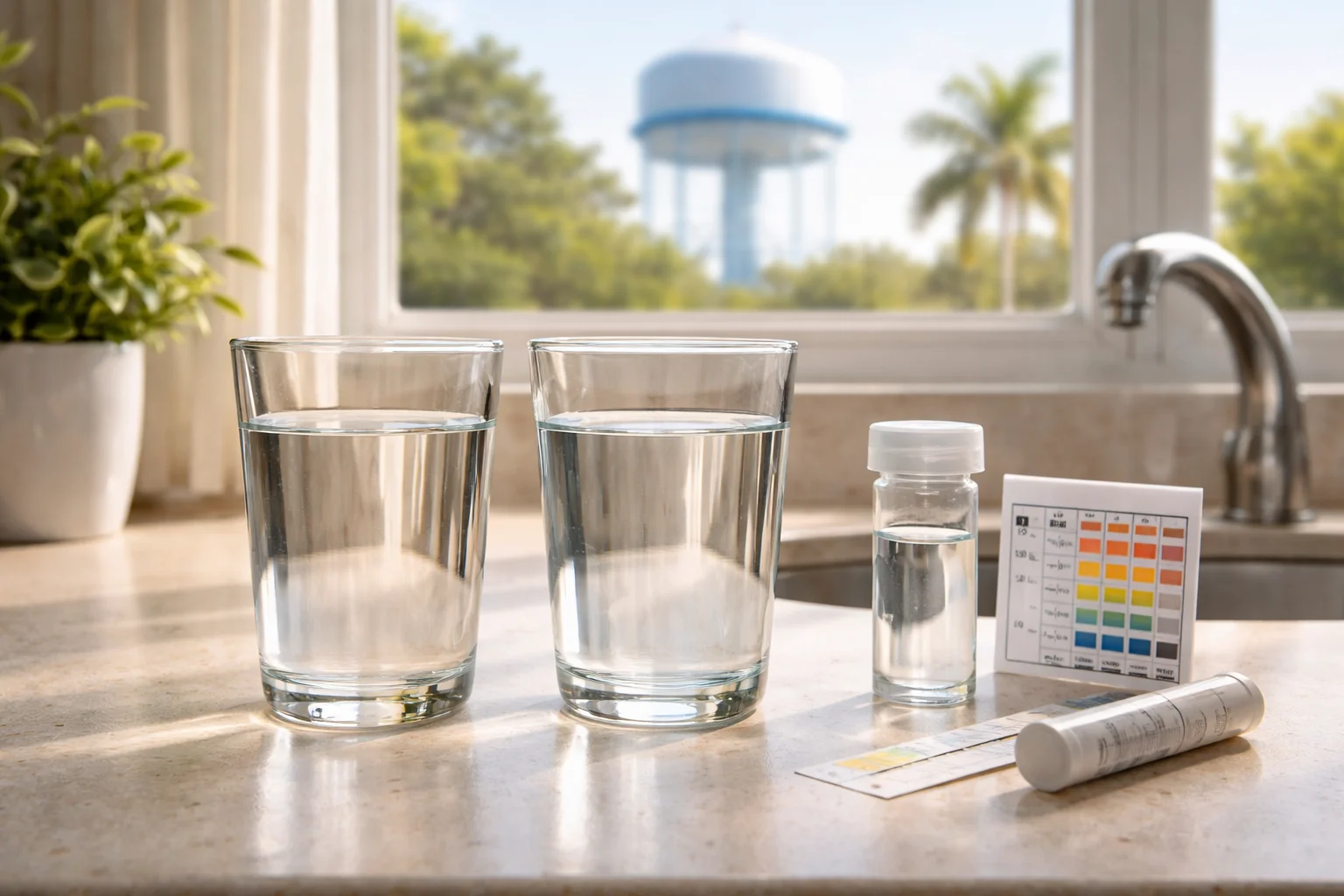 Unhealthy levels of Monochloroacetic acid in the water supply of Florida homes