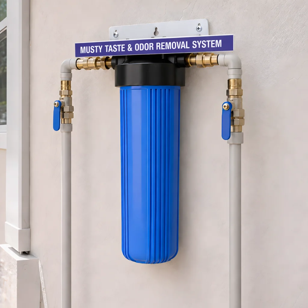 MUSTY TASTE & ODOR REMOVAL SYSTEM