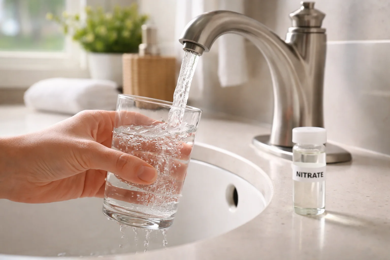 Unhealthy levels of Nitrate in the water supply of Florida homes
