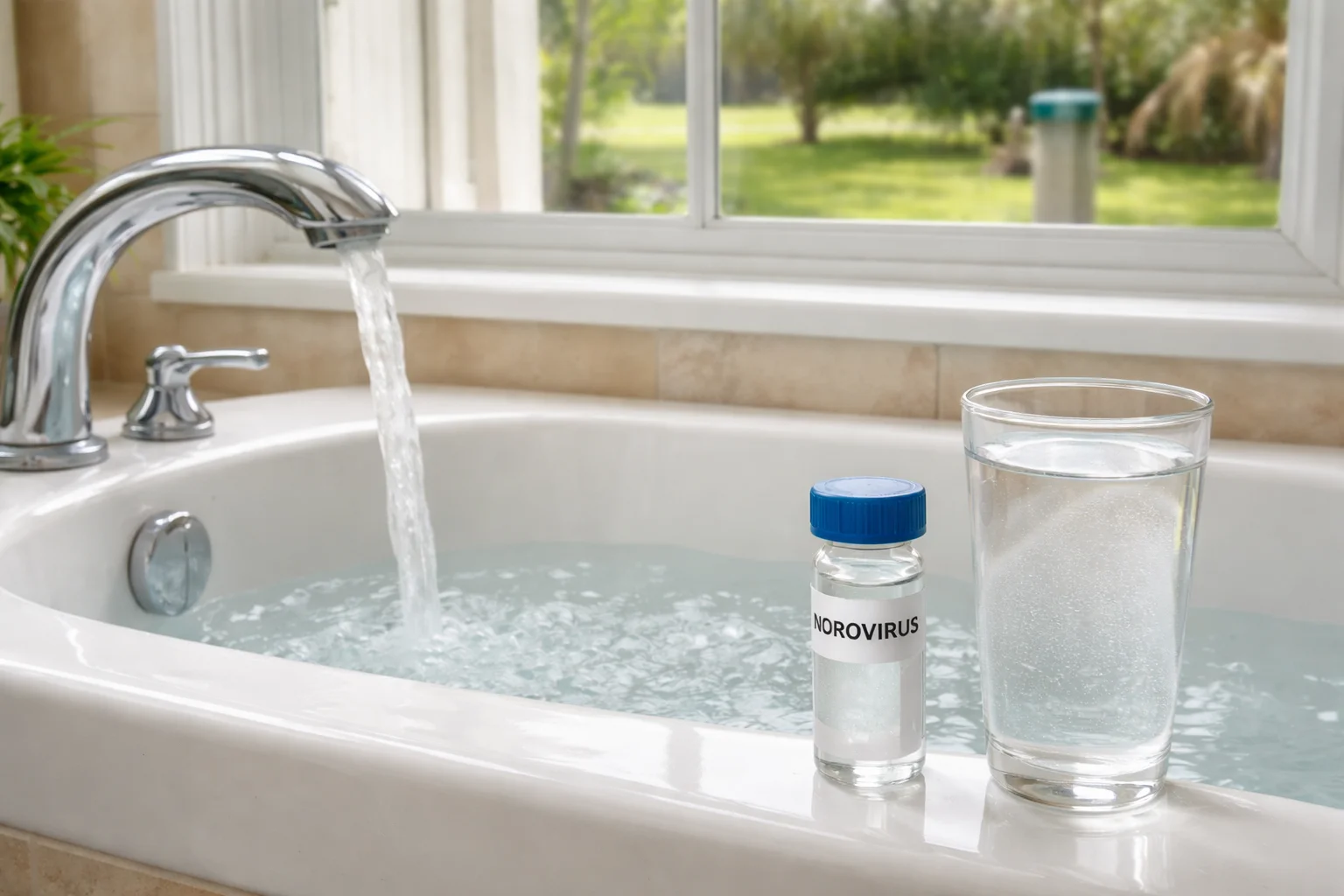 Unhealthy levels of Norovirus in the water supply of Florida homes