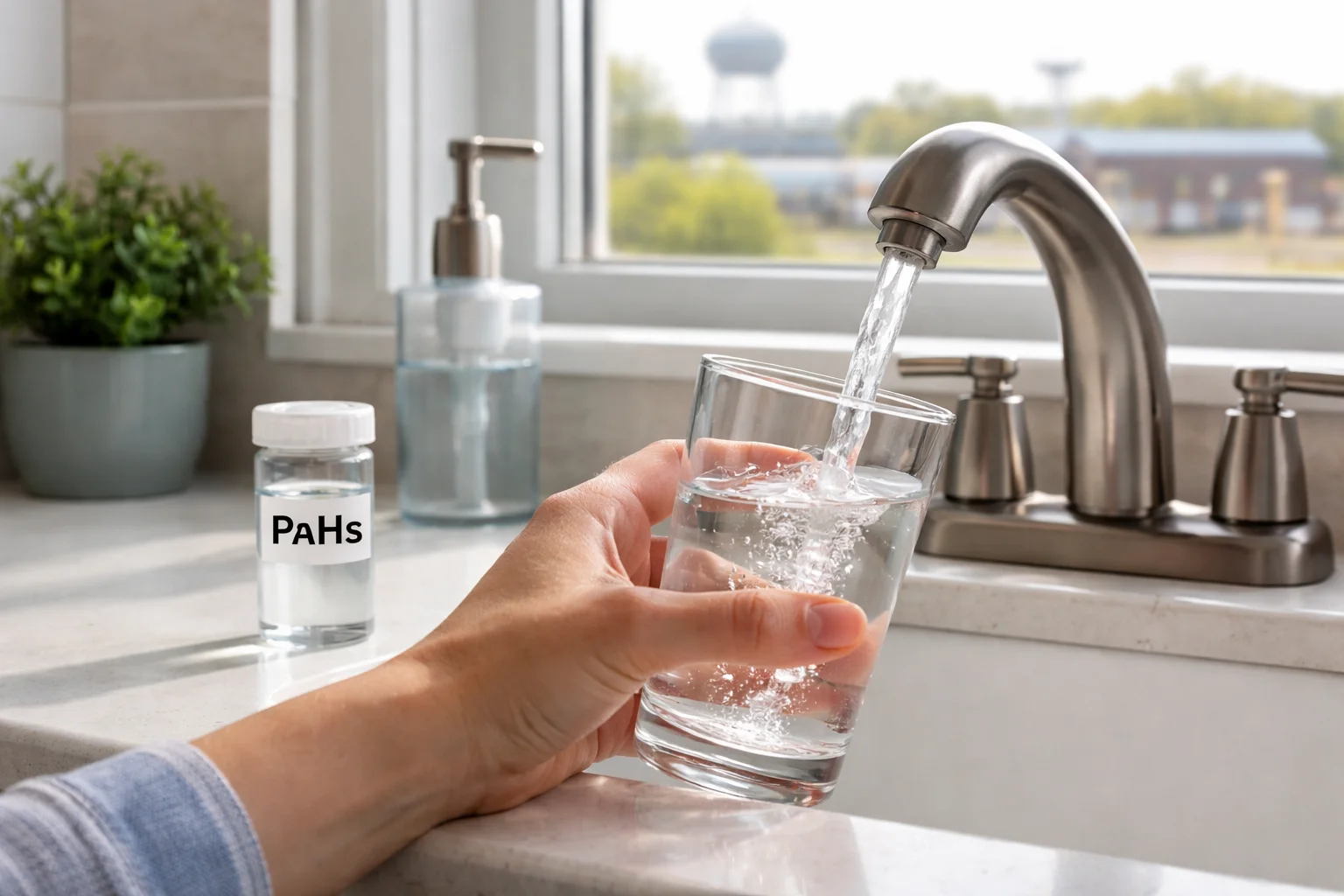 Unhealthy levels of PAHs in the water supply of Florida homes
