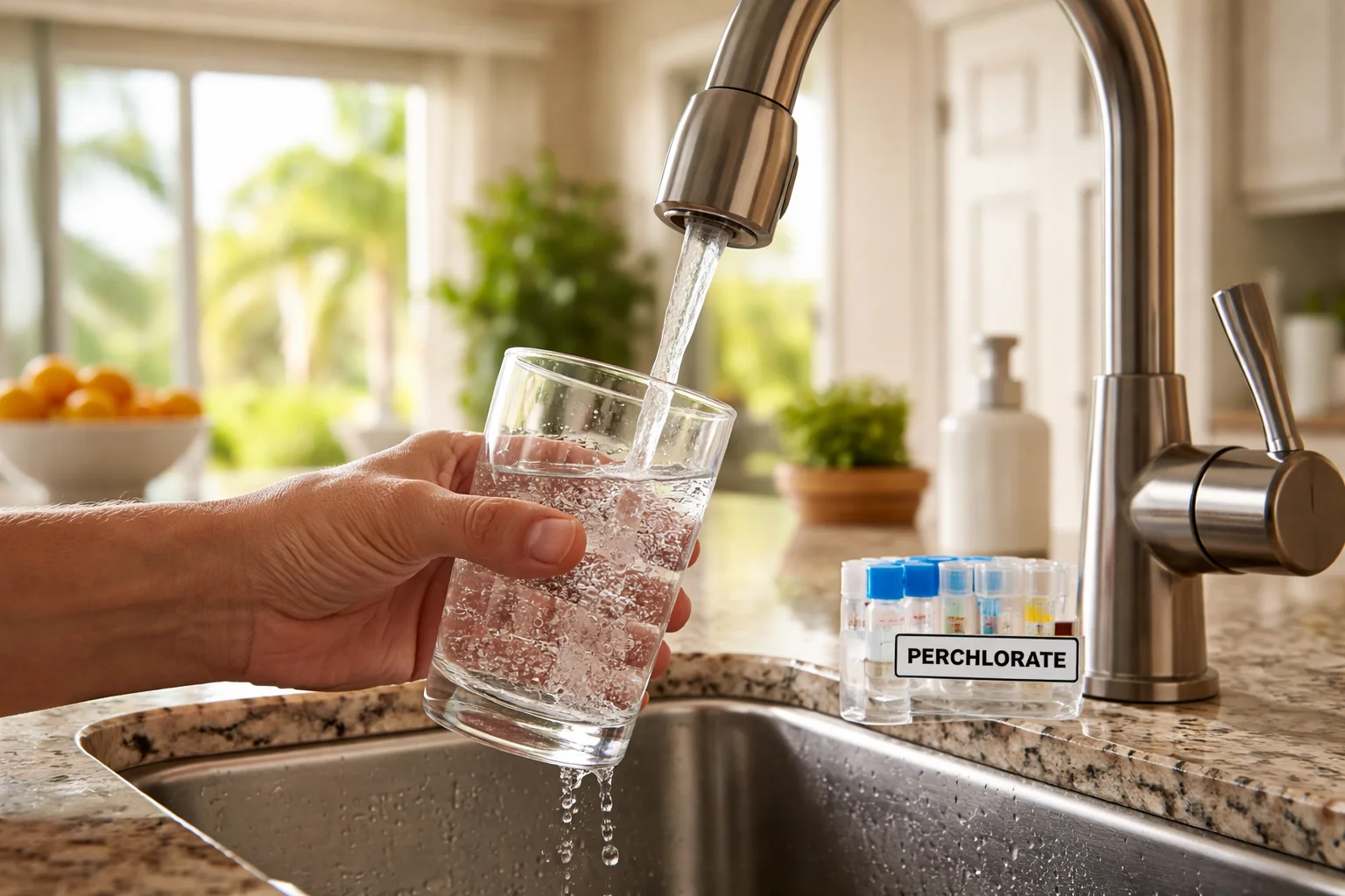 Unhealthy levels of Perchlorate in the water supply of Florida homes