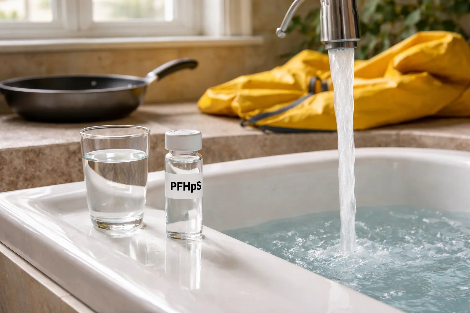 Unhealthy levels of PFHpS in the water supply of Florida homes