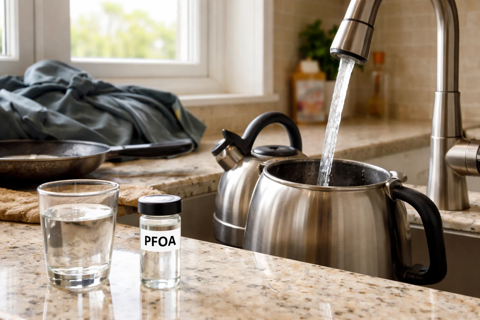 Unhealthy levels of PFOA in the water supply of Florida homes