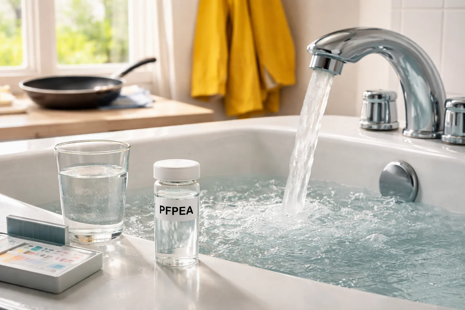 Unhealthy levels of PFPeA in the water supply of Florida homes