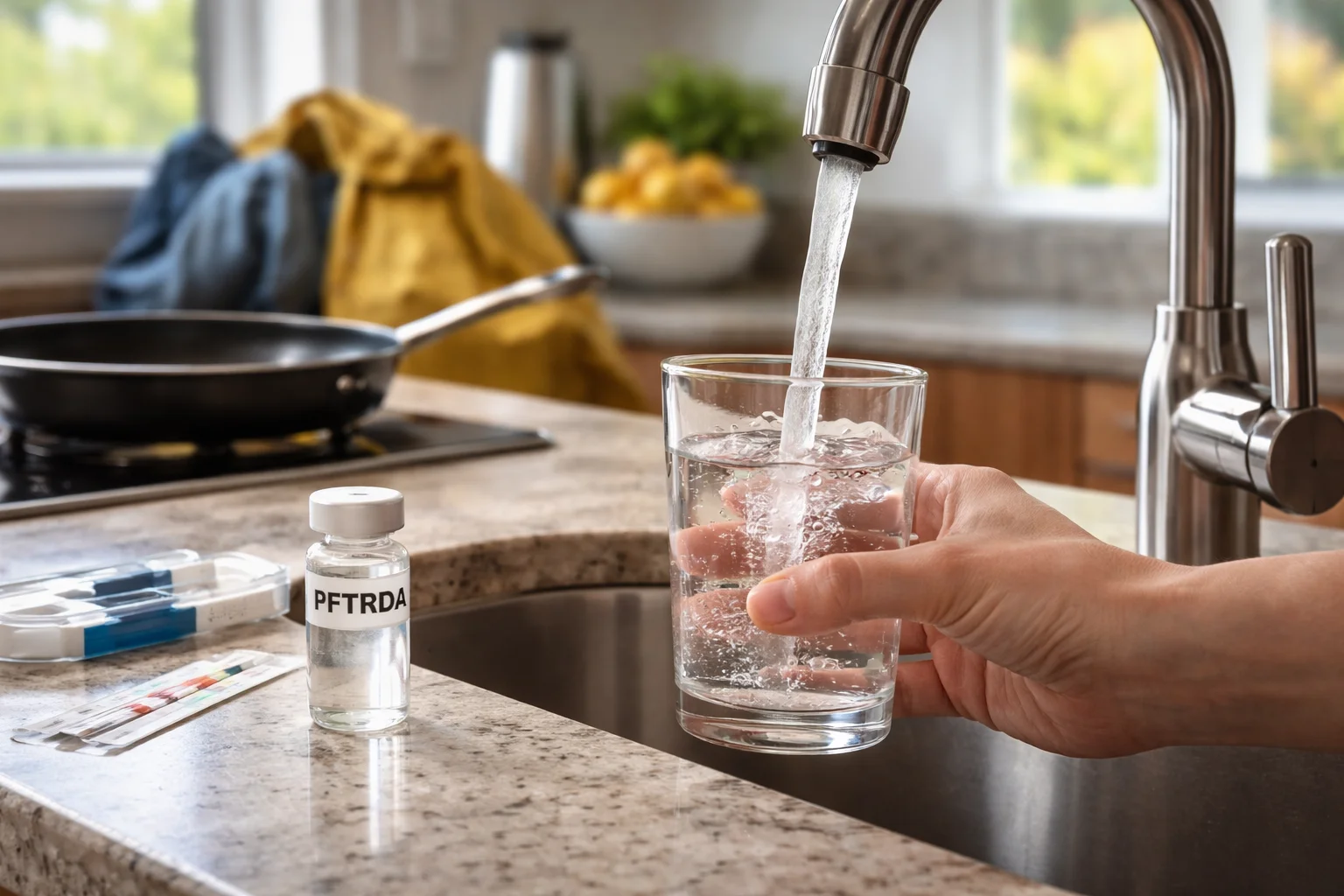 Unhealthy levels of PFTrDA in the water supply of Florida homes