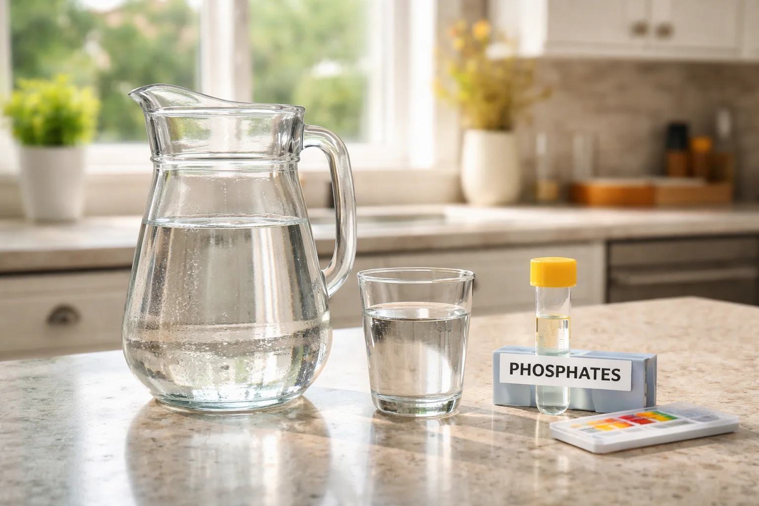 Unhealthy levels of Phosphates in the water supply of Florida homes