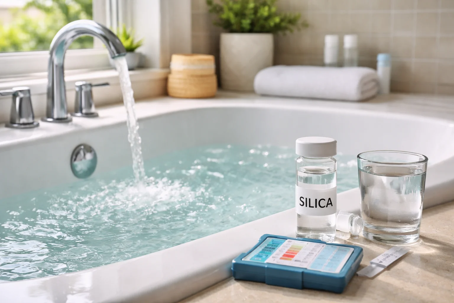 Unhealthy levels of Silica in the water supply of Florida homes