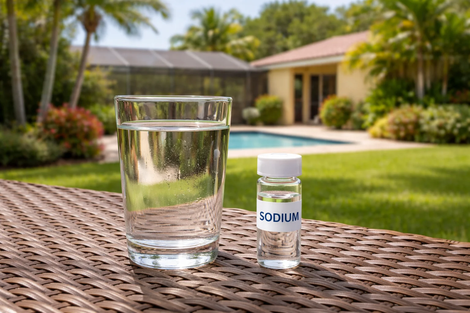 Unhealthy levels of Sodium in the water supply of Florida homes