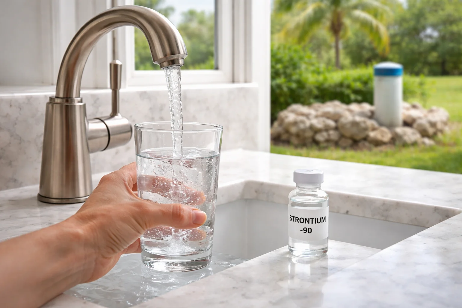 Unhealthy levels of Strontium-90 in the water supply of Florida homes