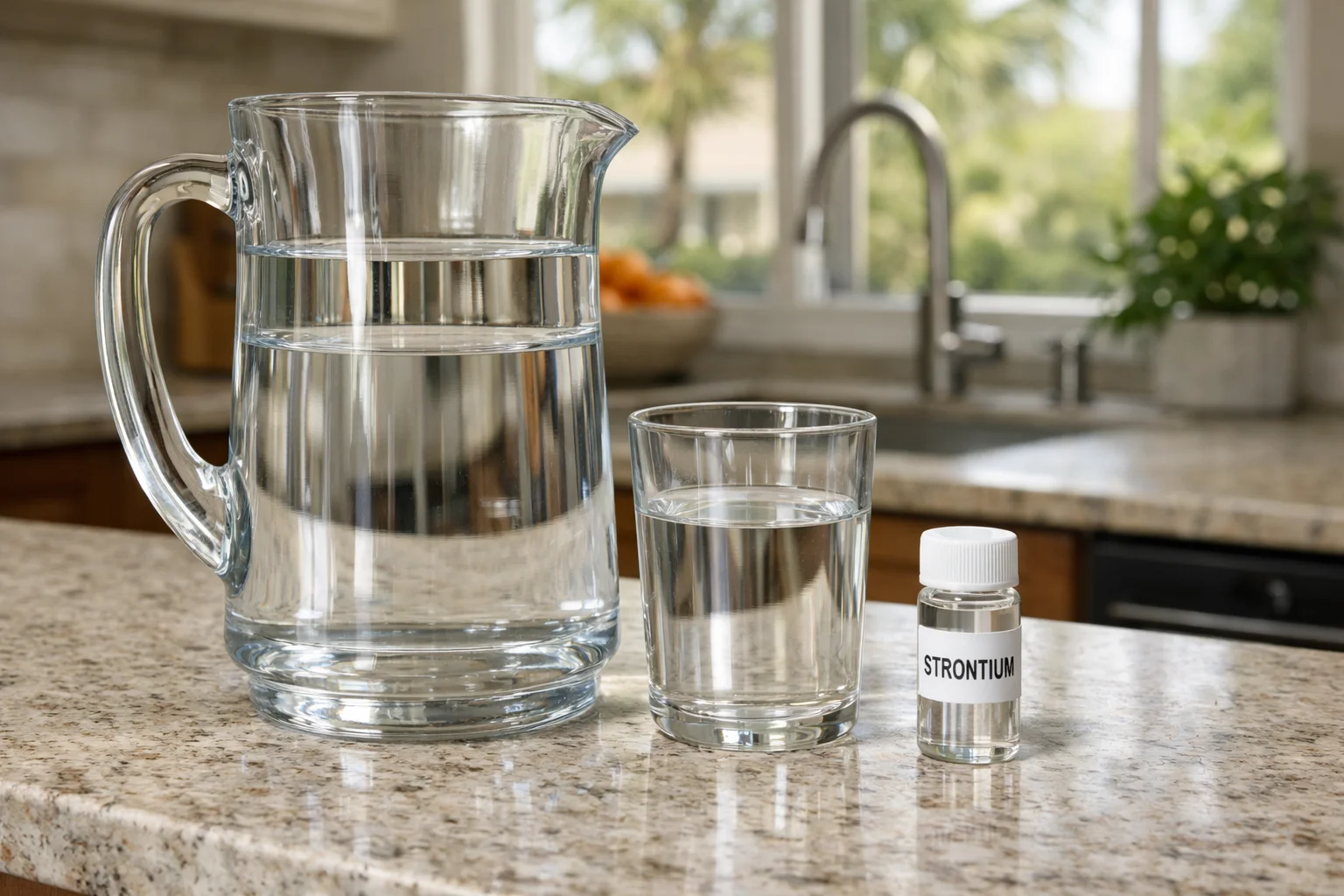 Unhealthy levels of Strontium in the water supply of Florida homes