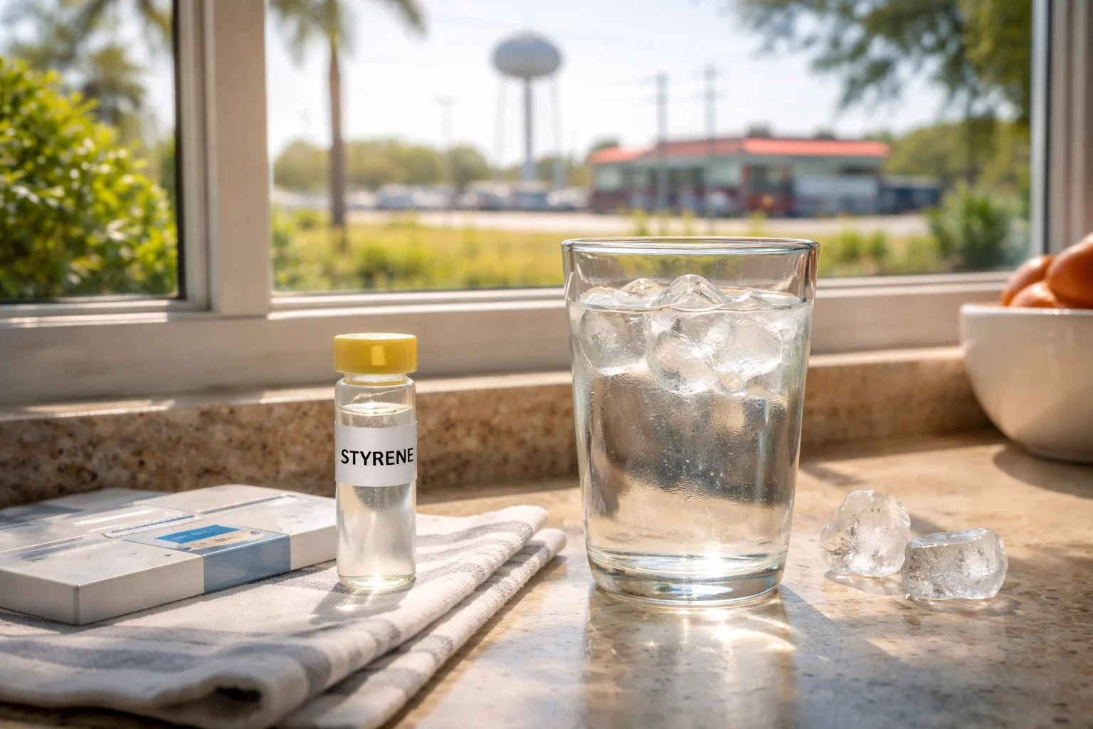 Unhealthy levels of Styrene in the water supply of Florida homes