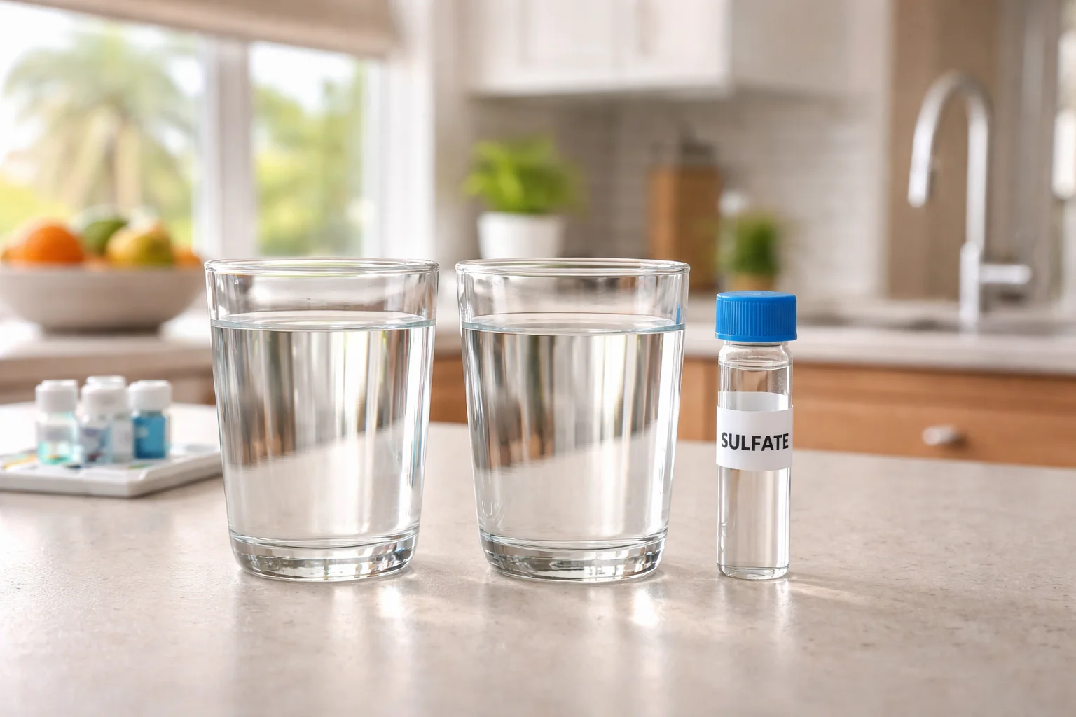 Unhealthy levels of Sulfate in the water supply of Florida homes