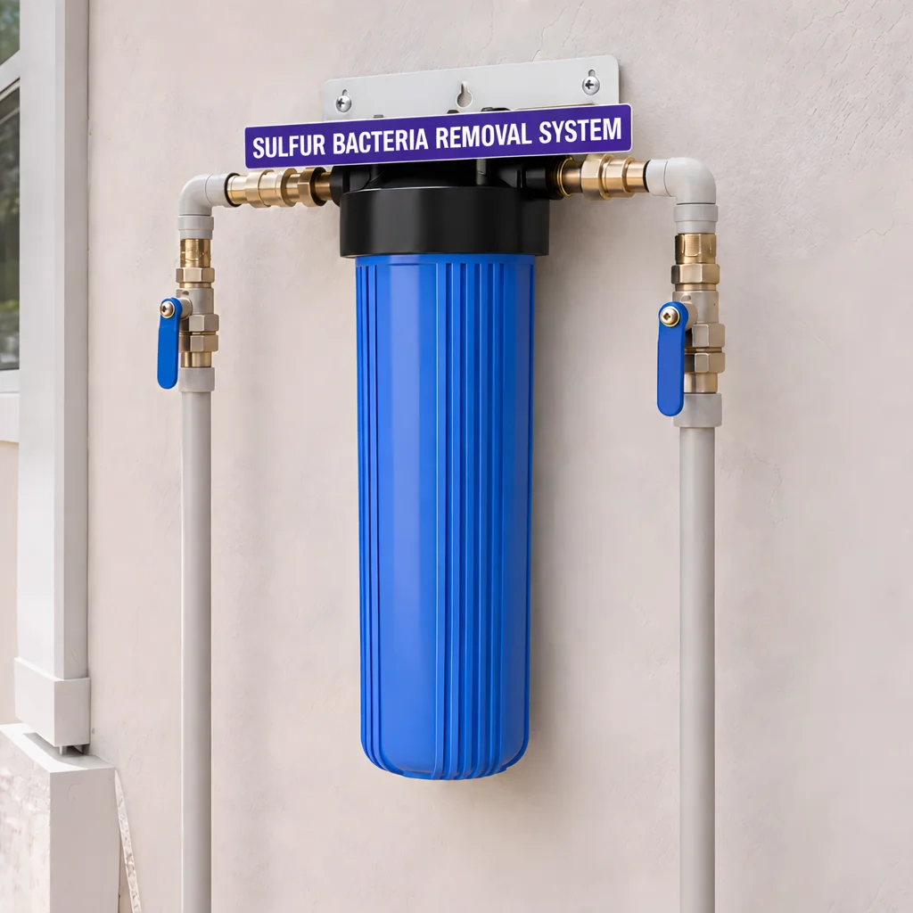 SULFUR BACTERIA REMOVAL SYSTEM