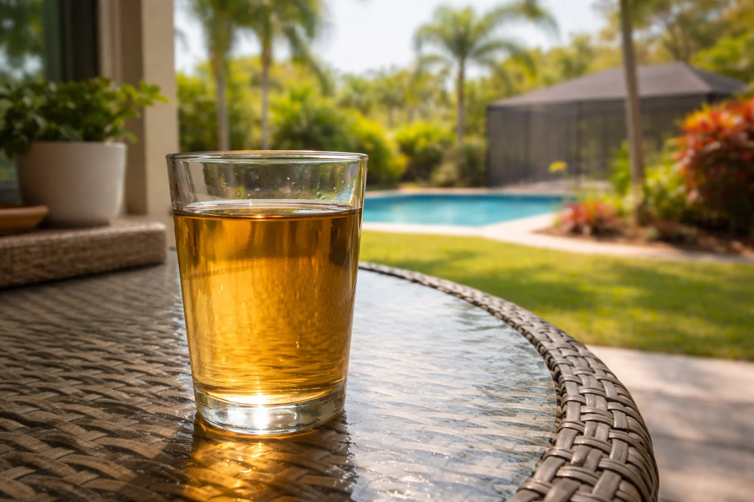 Unhealthy levels of Tannins in the water supply of Florida homes