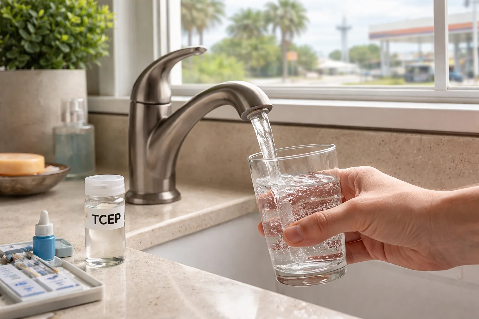 Unhealthy levels of TCEP in the water supply of Florida homes