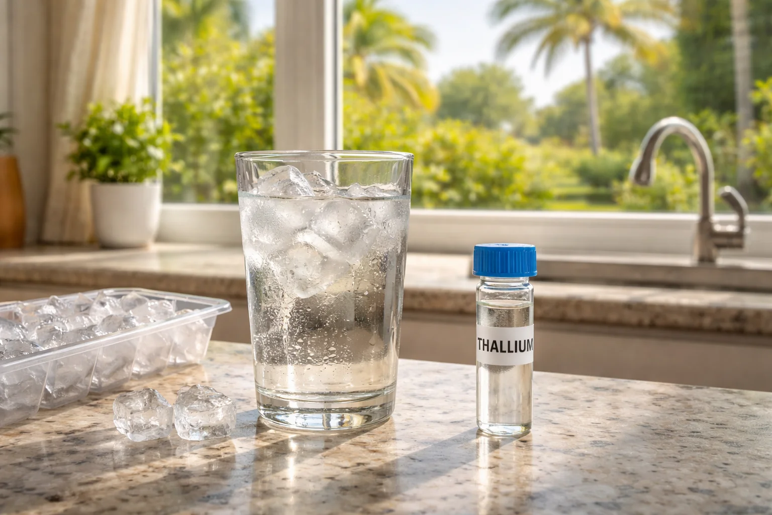 Unhealthy levels of Thallium in the water supply of Florida homes