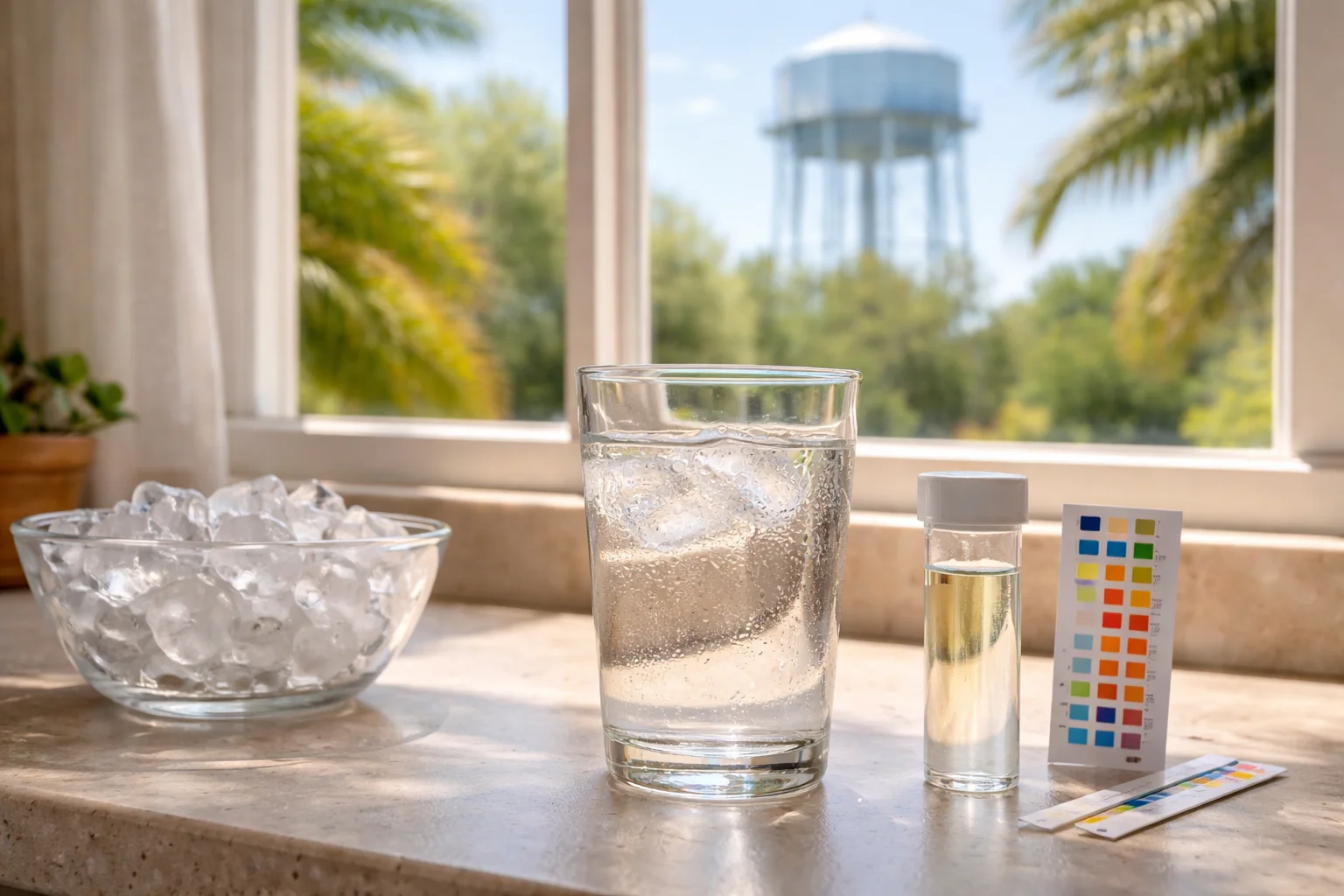 Unhealthy levels of Trichloroacetic acid in the water supply of Florida homes
