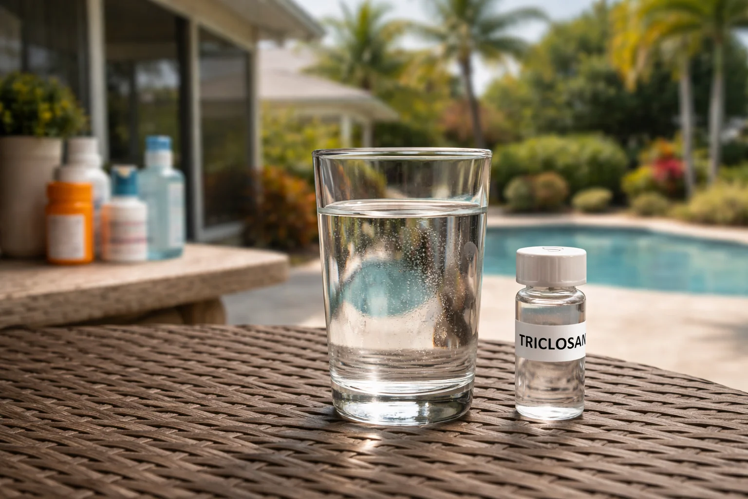 Unhealthy levels of Triclosan in the water supply of Florida homes
