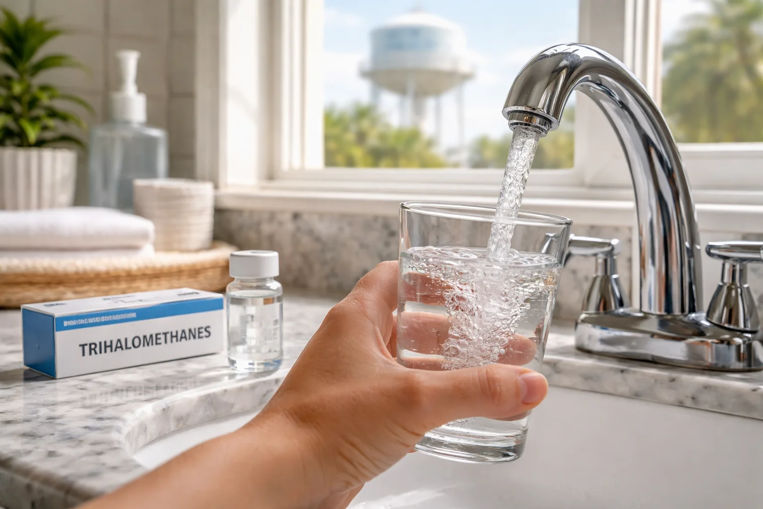 Unhealthy levels of Trihalomethanes in the water supply of Florida homes