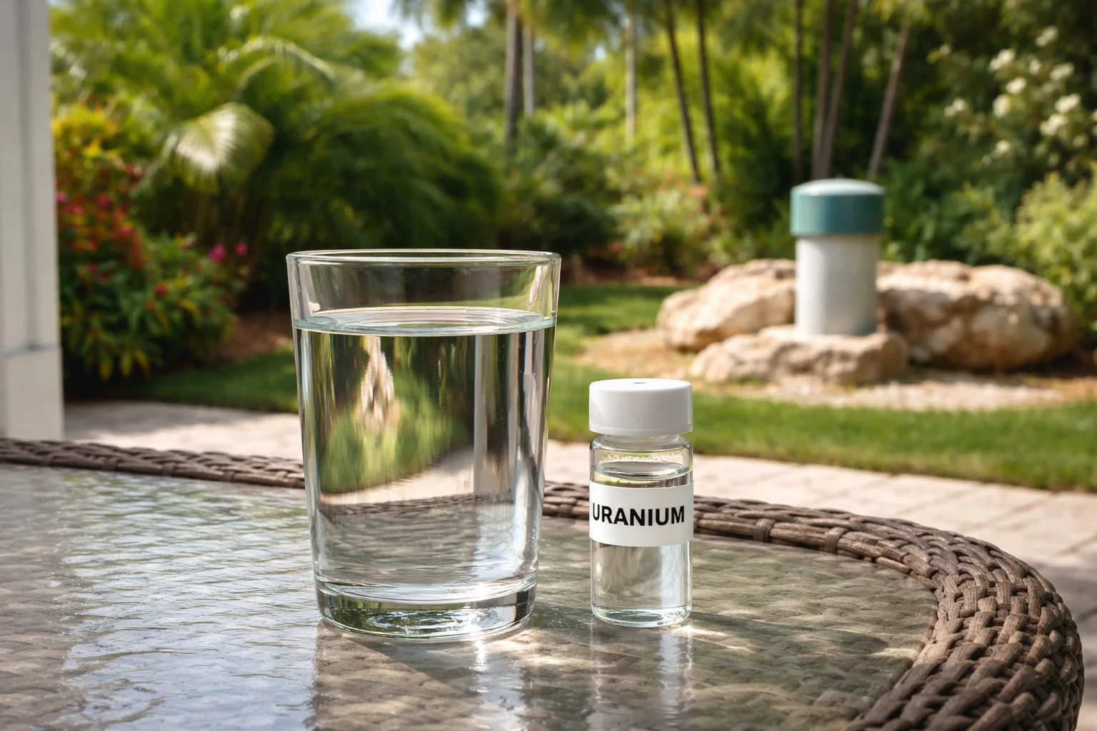 Unhealthy levels of Uranium in the water supply of Florida homes