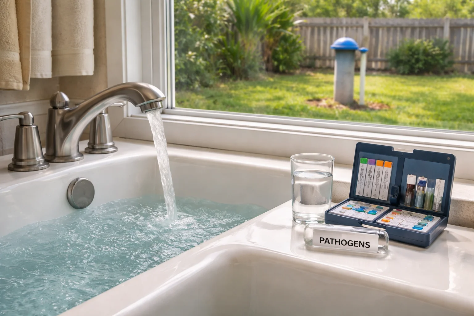 Unhealthy levels of Waterborne Pathogens in the water supply of Florida homes