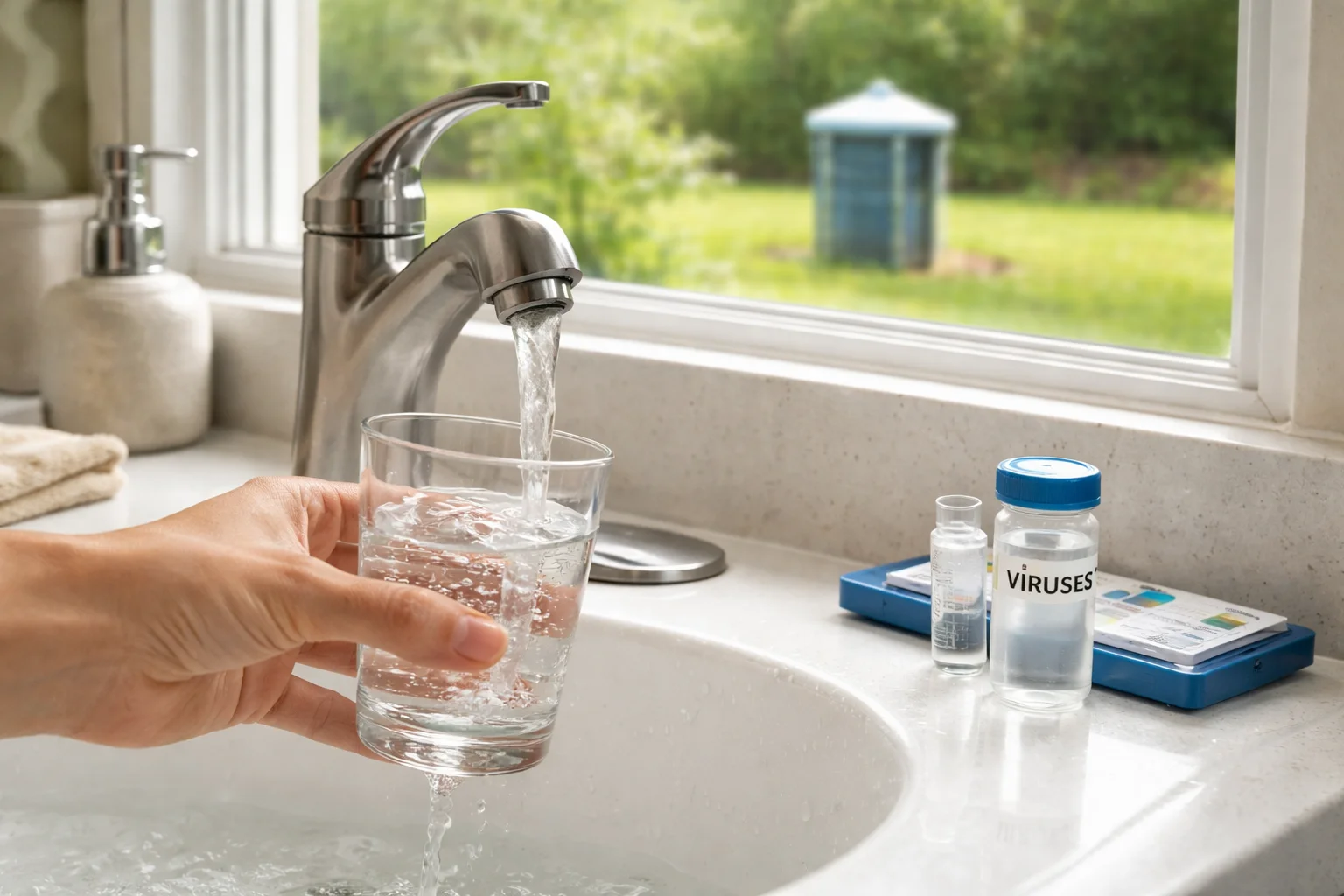 Unhealthy levels of Waterborne Viruses in the water supply of Florida homes