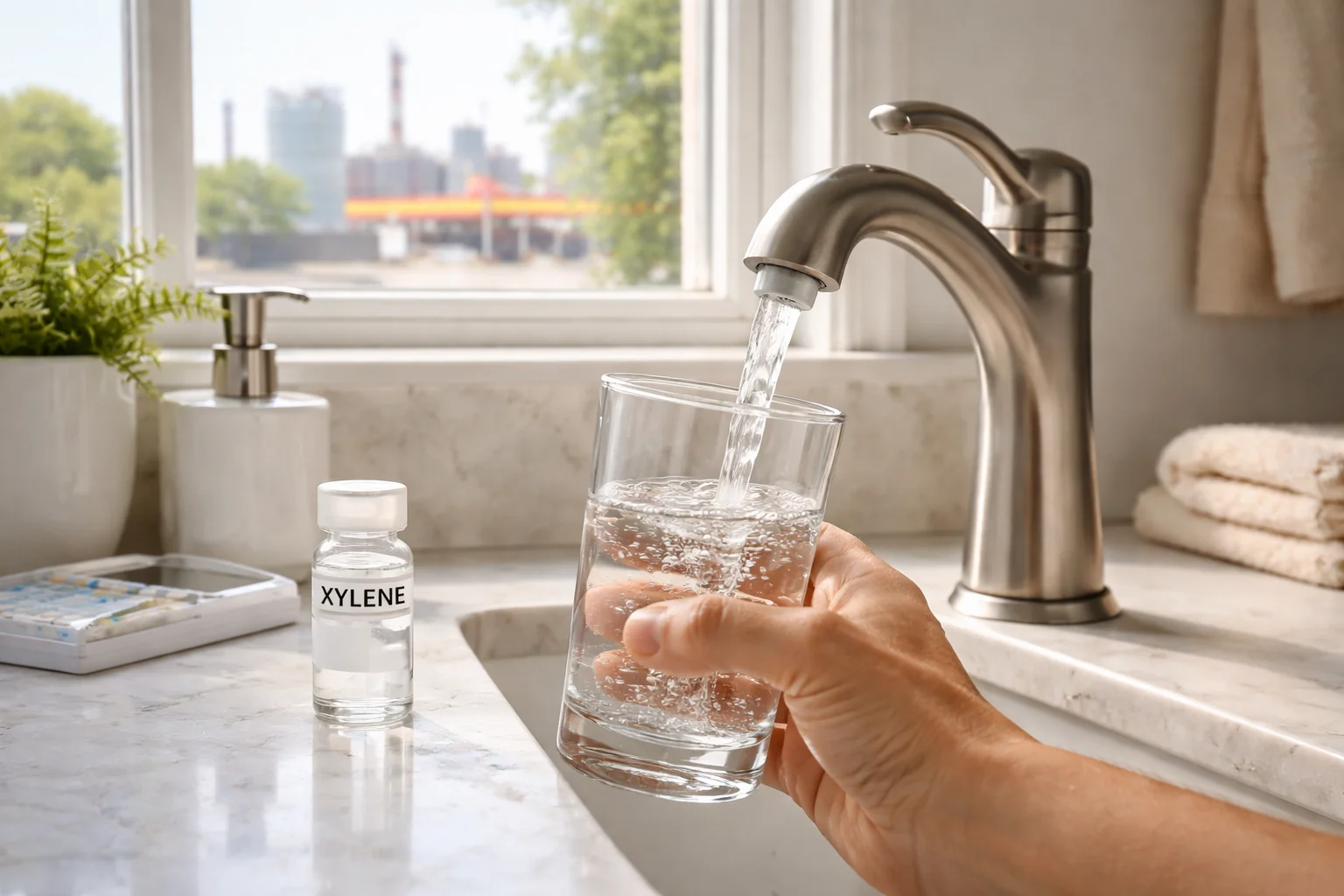 Unhealthy levels of Xylene in the water supply of Florida homes