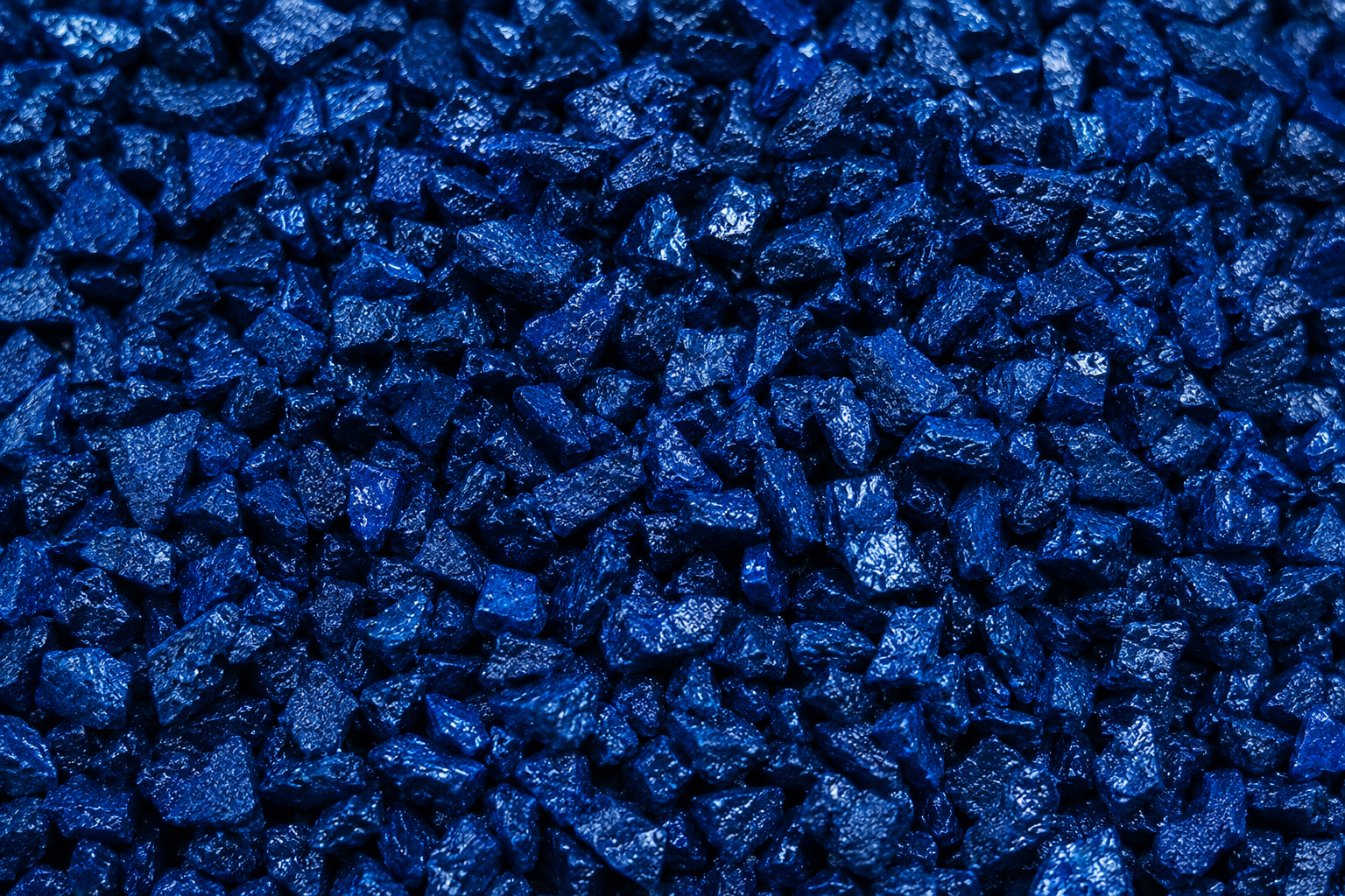 Close-up of the KDF-55 copper-zinc redox media.